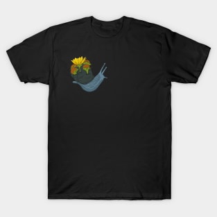 Sawtooth Sunflower Snail T-Shirt